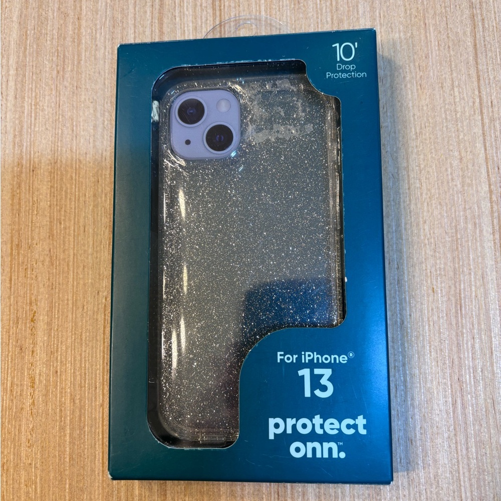 Onn Glitter Case for iPhone 13